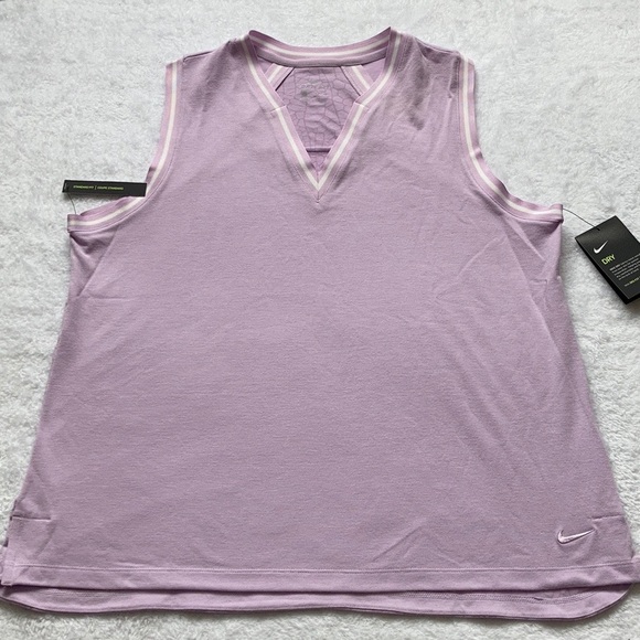 nike sleeveless golf polo